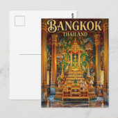 タイのエメラルド仏寺院 ポストカード (正面/裏面)