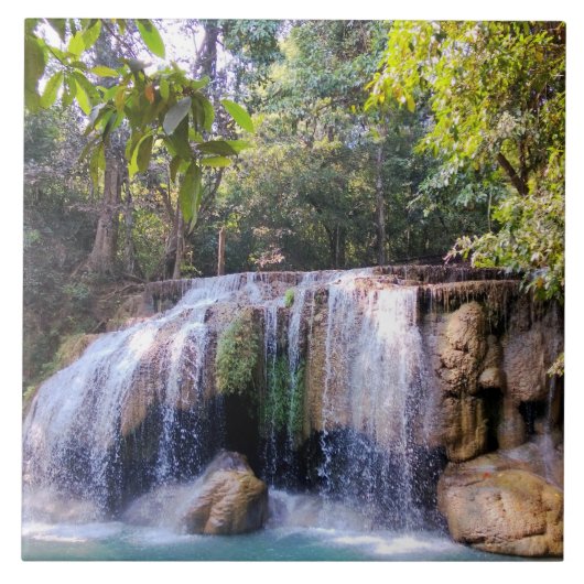 タイのエラワン国立公園 タイル (正面)