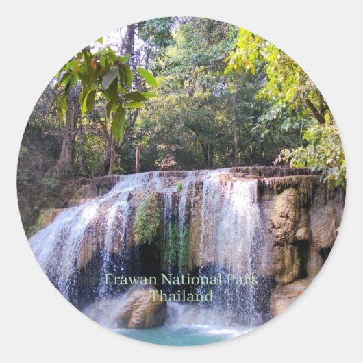 タイのエラワン国立公園 ラウンドシール (正面)