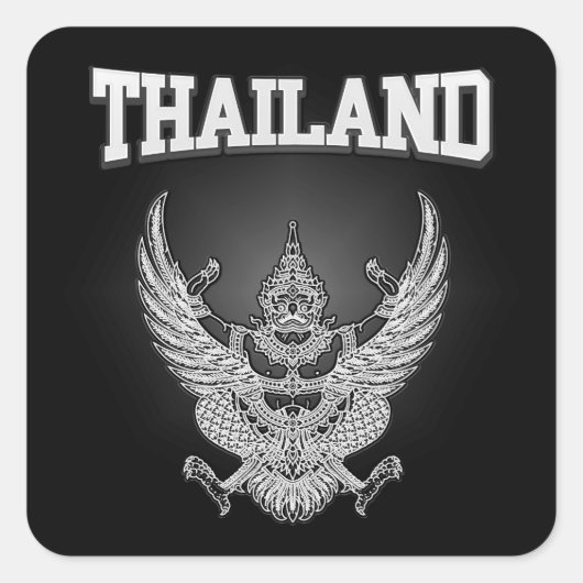 タイのエンブレム スクエアシール (正面)