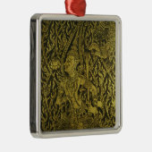 タイのキャビネットからの詳細 メタルオーナメント (右)