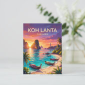 タイのクランタ島 ポストカード (スタンド正面)