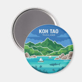 タイのコタオ島 マグネット (正面/裏面)