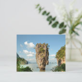 タイのコタプ島の丘から眺める ポストカード (スタンド正面)