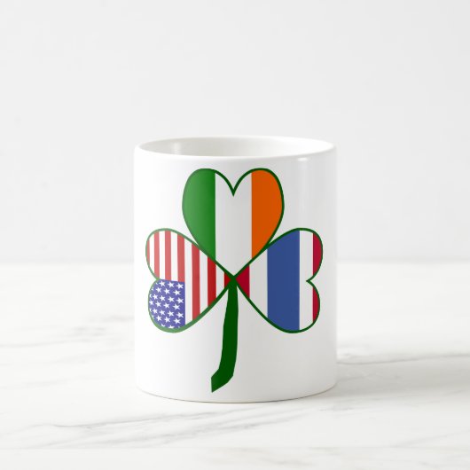 タイのシャムロック コーヒーマグカップ (中央)