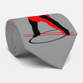 タイのシルエットのミュージカル ネクタイ (ロール)