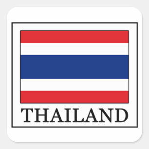 タイのステッカー スクエアシール