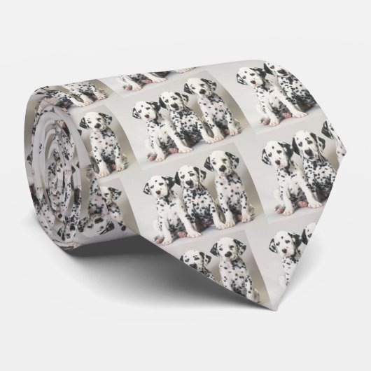 タイのダルマチア人 ネクタイ (ロール)