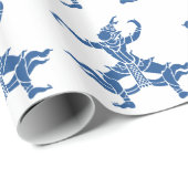 タイのダンサーの⚠のタイの印の⚠ ラッピングペーパー (ロールコーナー)