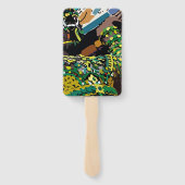 タイのチャオプラヤでタイの文化大手 ハンドファン (裏面)