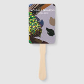 タイのチャオプラヤでタイの文化大手 ハンドファン (正面)