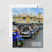 タイのトゥクトゥク ポストカード (正面/裏面)