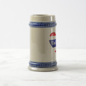 タイのハート旗 ビールジョッキ (中央)