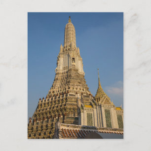 タイのバンコクにあるワット・アルン寺院 ポストカード