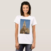 タイのバンコクにあるワット・アルン寺院 Tシャツ (正面フル)