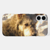 タイのビーチの犬 iPhoneケース (裏面横)