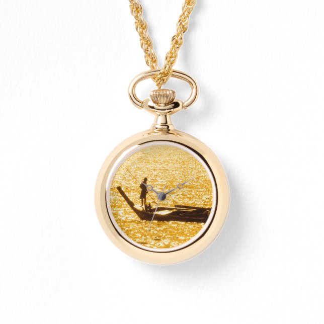 タイのフィッシャーメン 腕時計 (正面)