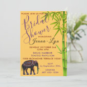 タイのブライダルシャワー招待状 招待状 (スタンド正面)