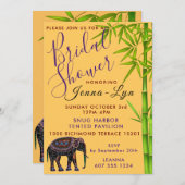 タイのブライダルシャワー招待状 招待状 (正面/裏面)