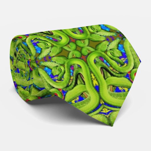 タイのヘビ ネクタイ (ロール)