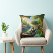 タイのボートに乗ったモナ クッション (椅子)