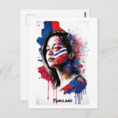 タイのポストカード – World of Women Postcard ポストカード (正面/裏面)