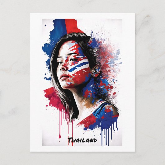 タイのポストカード – World of Women Postcard ポストカード (正面)