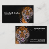 タイのポートレートトラ 名刺 (正面/裏面)