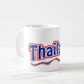 タイのマグカップ – 選択スタイル&カラー コーヒーマグカップ (正面左)