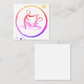 タイのマッサージの名刺 スクエア名刺 (正面/裏面)