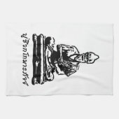 タイのマッサージのShivago Komarpaj仏 キッチンタオル (横)