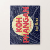 タイのムーンヴィンテージ島とコーパンガン ジグソーパズル (縦)