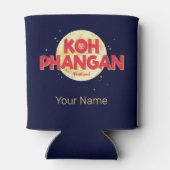 タイのムーンヴィンテージ島とコーパンガン 缶クーラー (裏面)