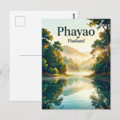 タイのメープゥエム国立公園 ポストカード (正面/裏面)