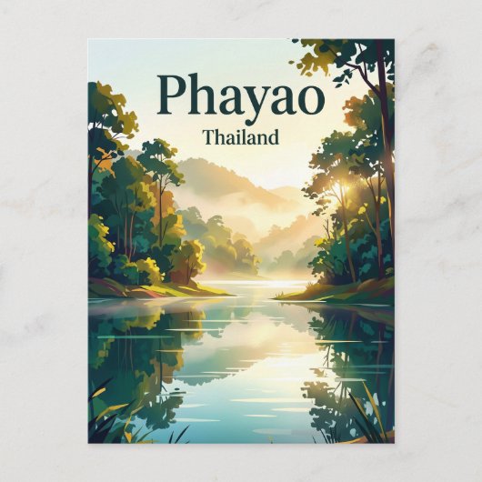タイのメープゥエム国立公園 ポストカード (正面)
