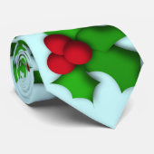 タイのヤドリギのクリスマスのカスタムなオリジナルの衣類 ネクタイ (ロール)