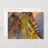 タイのリクライニング ポストカード (正面/裏面)