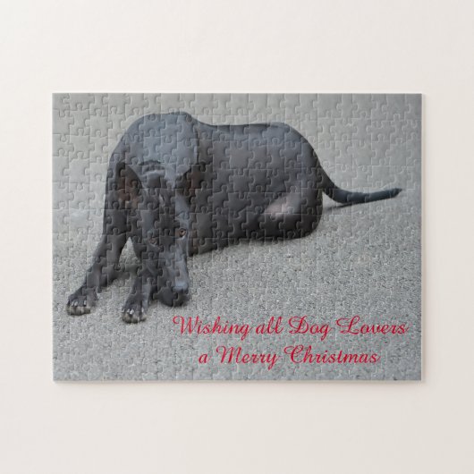 タイのリッジバックドッグジグソー。 ジグソーパズル (横)