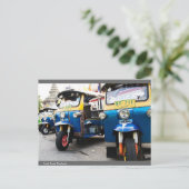 タイの三輪車 ポストカード (スタンド正面)