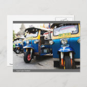 タイの三輪車 ポストカード (正面/裏面)