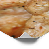 タイの伝統で作られた肉 ポスター (角)