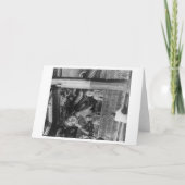 タイの写真に写る大きな仏像 カード (正面)