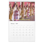 タイの写真カレンダー カレンダー (2月 2027)