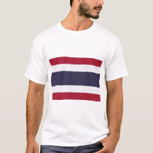 タイの国旗のメンズTシャツ