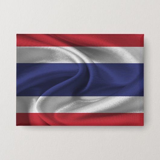 タイの国旗ボタン 缶バッジ (正面)