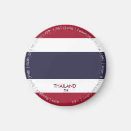 タイの国旗マグネット マグネット