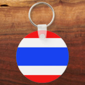 タイの国旗 キーホルダー (正面)