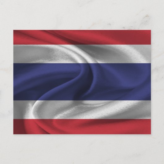 タイの国旗 ポストカード (正面)