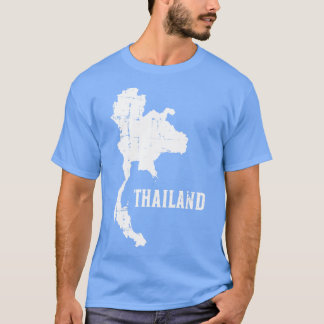 タイの地図2 Tシャツ