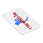 タイの地図 マグネット (右側)